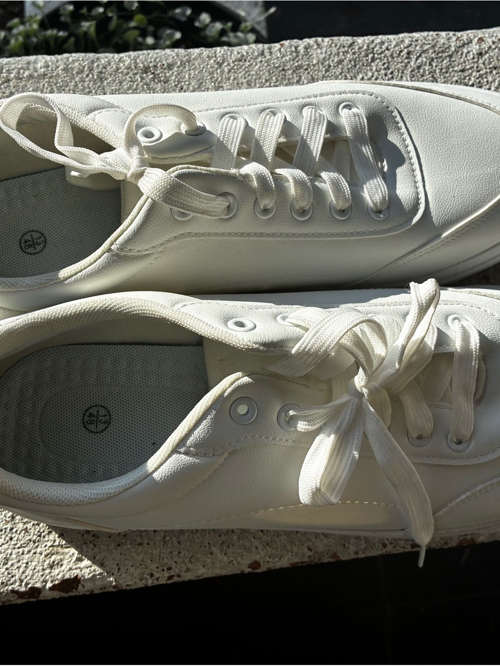 Mountain Khakis Men's All-White Low-Top Sneakers